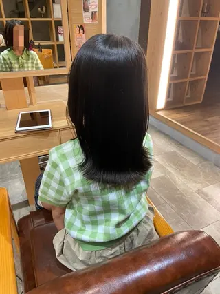 ミディアム キッズ . mioのヘアスタイル