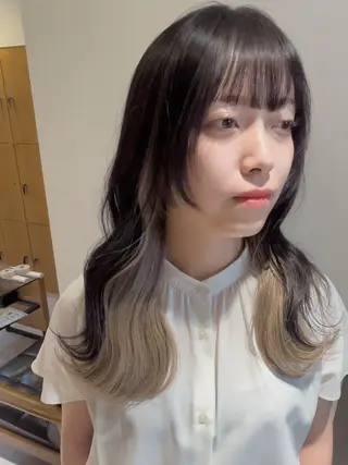 カラー verite所属・レイヤーカット募集中 Asukaのヘアスタイル