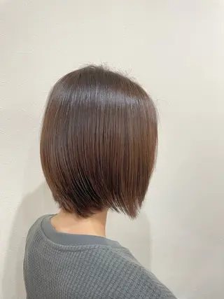 ミディアム 髪質改善 菊池紳吾のヘアスタイル