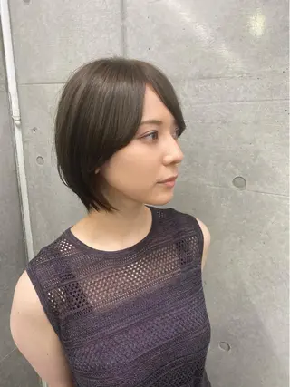 ショート カラー 原宿アンリ 山下卓也のヘアスタイル