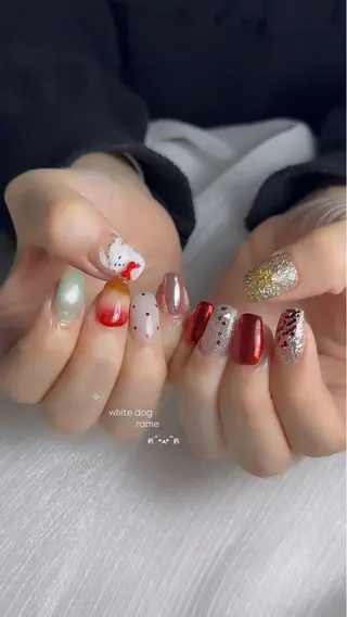 ネイル GRANDE大須 Cecil💜のネイルデザイン