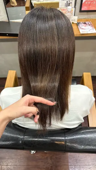 ミディアム 【monet】川村 海音のヘアスタイル