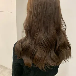 ロング カラー ヘアアレンジ レイヤー×グレージュ /ピンク🩷mioのヘアスタイル