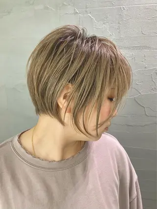 ショート 中江 翔のヘアスタイル