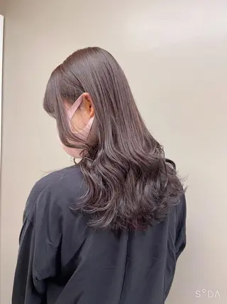 ロング カラー ヘアアレンジ 💖艶と似合わせ💖 カラーカット💖のヘアスタイル