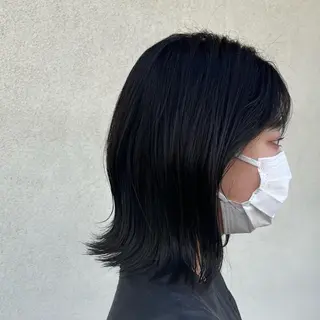 ミディアム 谷野 春香のヘアスタイル