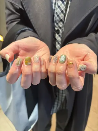 ネイル mano Hanaのネイルデザイン