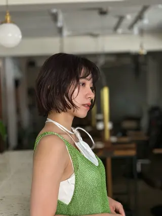ミディアム カラー ayano🫧 《CIEN》のヘアスタイル