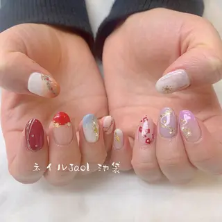 ミディアム ネイルJaol 池袋のネイルデザイン