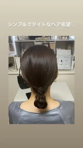 ミディアム ヘアアレンジ fun./ヘアセット /エクステ/着付のその他イメージ