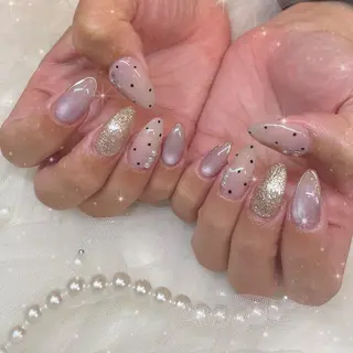 ネイル Blue daisy RIN🎀のネイルデザイン