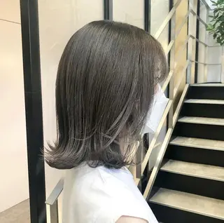 ミディアム カラー パーマ ヘアアレンジ メンズ キッズ stylist 🌸 kana.のヘアスタイル