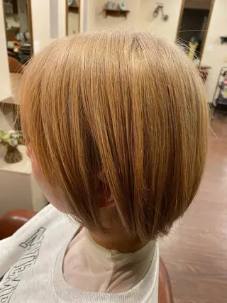 ショート カラー liL  hair サトウリョウタのヘアスタイル