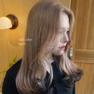 ロング カラー 🌈艶ハイトーン🌈 心を込めます🤝涼介のヘアスタイル