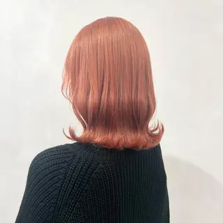 ミディアム カラー 🩵ブリーチカラー 🐈MIORI🩵のヘアスタイル