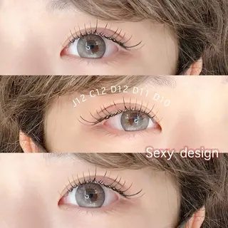 マツエク・マツパ Belle rinaのマツエク・マツパデザイン