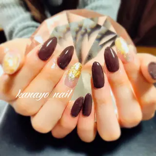 ロング カラー ネイル 居田 袈奈代のネイルデザイン