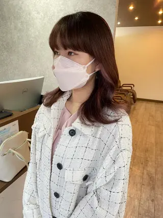 セミロング カラー 🫧ヒシダアキ taboo.i🫧のヘアスタイル