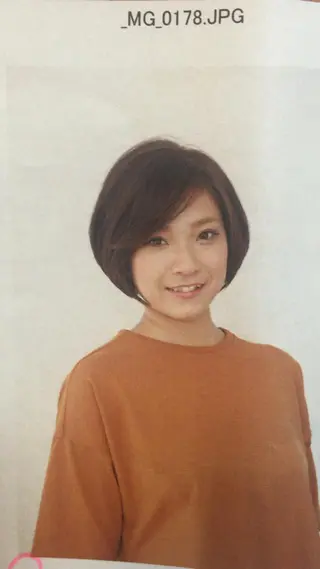 ショート 乕谷 美潮のヘアスタイル