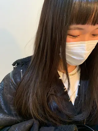セミロング カラー AR.MARA サトウヒカルのヘアスタイル