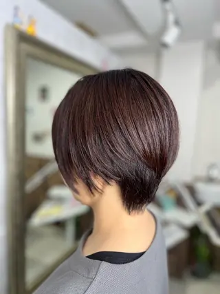 ショート カラー Beauty&barber Re:tle所属・河野 有希のヘアスタイル