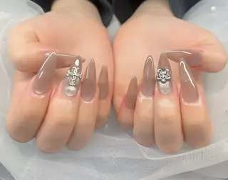 ネイル ハイネイル 自宅サロンのネイルデザイン