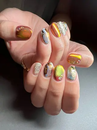 ネイル 種爪 たねつめのネイルデザイン