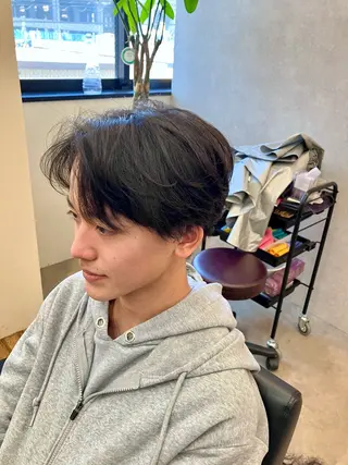 メンズ well高崎上大類町 /湯浅泳作のヘアスタイル