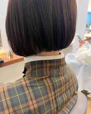 ショート カラー 池田理紗/ bob/メンズカットのヘアスタイル
