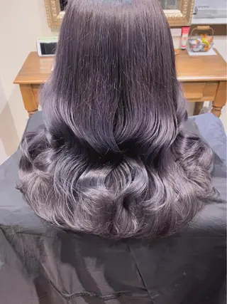 ミディアム カラー ヘアアレンジ 柔らか垢抜けｶﾗｰと ｶｯﾄ🫧ASUKAのヘアスタイル