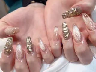 ネイル bijou nails 蓮のネイルデザイン