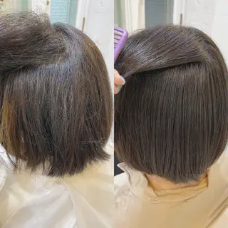 ショート カラー ヘアアレンジ マツエク・マツパ アイブロウ 透明感カラー🫧ヘア セット🫧松本菜月の眉毛・アイブロウイメージ