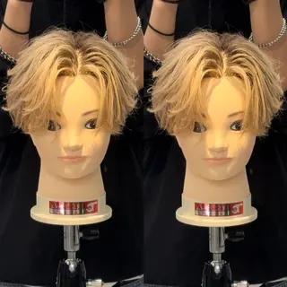 ミディアム カラー メンズ 渋谷✨メンズ特価✨ 泉　龍之介のヘアスタイル