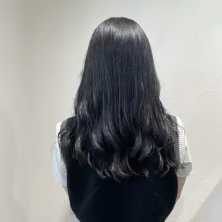 ロング カラー shiho .のヘアスタイル