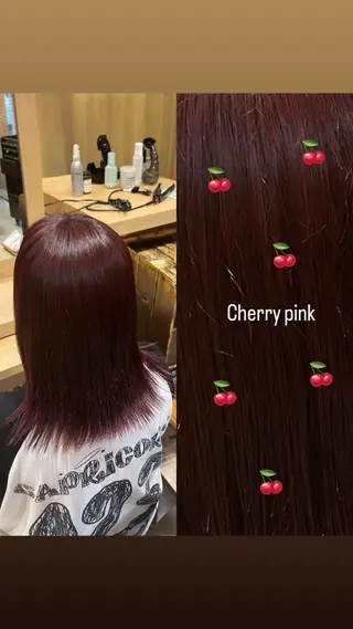 カラー 市毛 風音のヘアスタイル