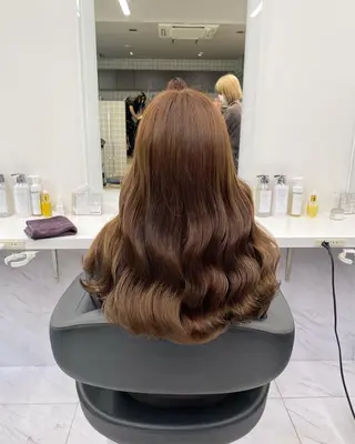 ロング カラー ヘアアレンジ キッズ TRU Shino🦋のマツエク・マツパデザイン