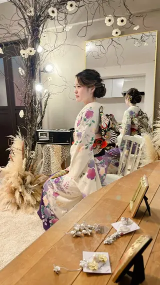 セミロング ヘアアレンジ Orla 🌿chiekoの眉毛・アイブロウイメージ