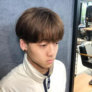 カラー ヘアアレンジ メンズ ainico+所属・メンズ特化✂️栗原 侑也のヘアスタイル