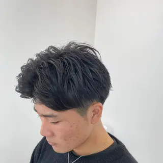 ショート メンズパーマ専門★★ ナカゾノのヘアスタイル