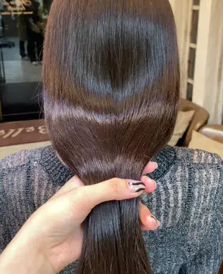 ロング rena/レイヤー /顔まわりのヘアスタイル