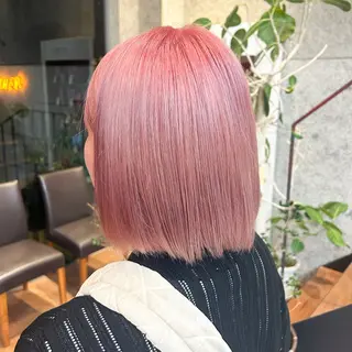 ショート カラー 🤡暖色レイヤー 🤡みさきのヘアスタイル