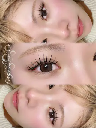 マツエク・マツパ 大阪梅田 SAKI 韓国風束感まつ毛のマツエク・マツパデザイン