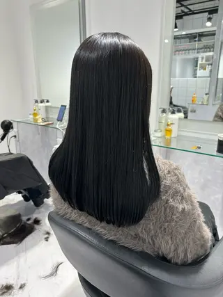 セミロング カラー 🐺韓国風メンズ特化 あさひ🐺のヘアスタイル