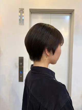 ショート 似合わせカット‪// 鶴我万唯華のヘアスタイル