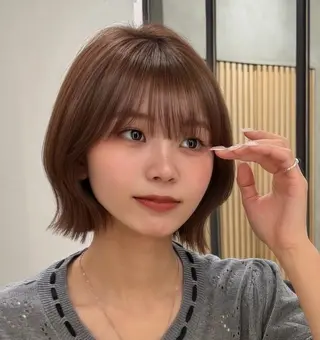 ショート ♥️似合わせボブ/ 縮毛矯正/大和田拓夢のヘアスタイル