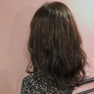 ミディアム カラー ✨髪質改善縮毛矯正✨ 宇田川修平のヘアスタイル
