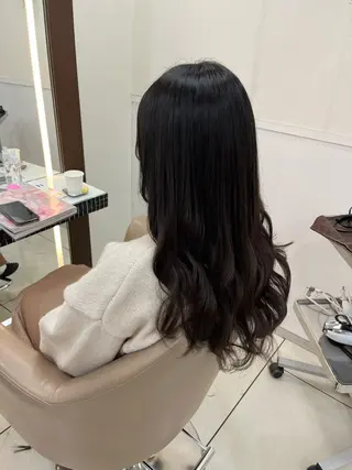 ロング カラー 羽エクステ🩷 🤍まき🤍のマツエク・マツパデザイン