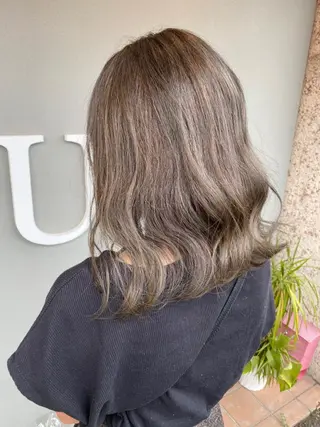 ミディアム 平田 広大のヘアスタイル