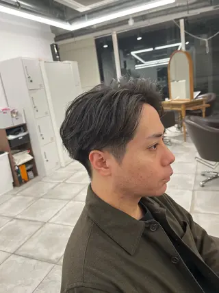 ショート パーマ メンズ 🏆メンズヘア特化 🥇代表りんぺーのヘアスタイル