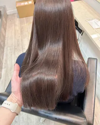 ロング カラー ヘアアレンジ メンズ 代表🎀 ふわモテ愛 され髪🩷yumiのヘアスタイル